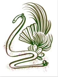 Imagen de la ilustración Dragón Cepillo Material de imagen